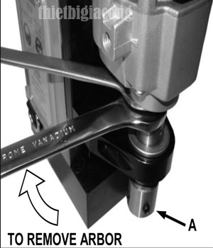 Cách tháo lắp đầu cặp mũi khoan từ PB-32