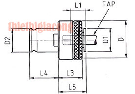 Collet cặp ta rô Trademax chuẩn ISO Đài Loan