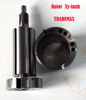 Bộ Rotor máy ta rô dùng hơi Đài Loan hiệu Trademax, Yaliang, Welcam