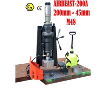 Máy khoan từ 200mm có ta rô AIRBEAST-200A